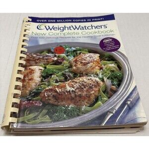Weight Watchers New Complete Cookbook 2007 Hardcover 5th Edition Healthy Recipes